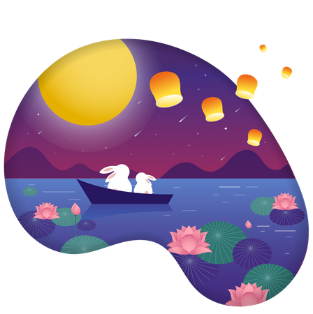 Lantern Festival  Illustration