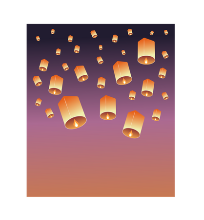 Lantern Festival Illustration
