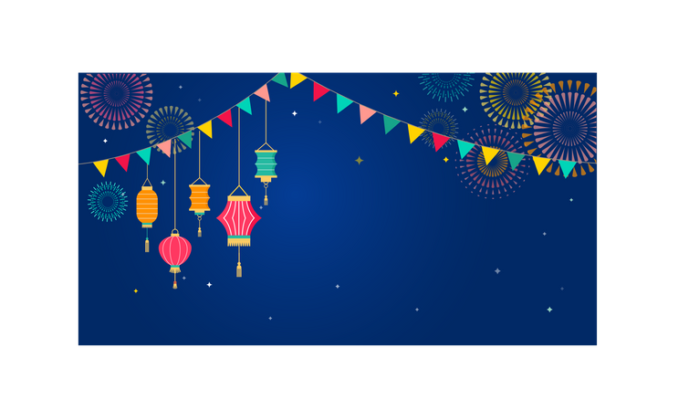 Lantern Festival Illustration