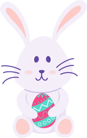 Lapin de Pâques  Illustration