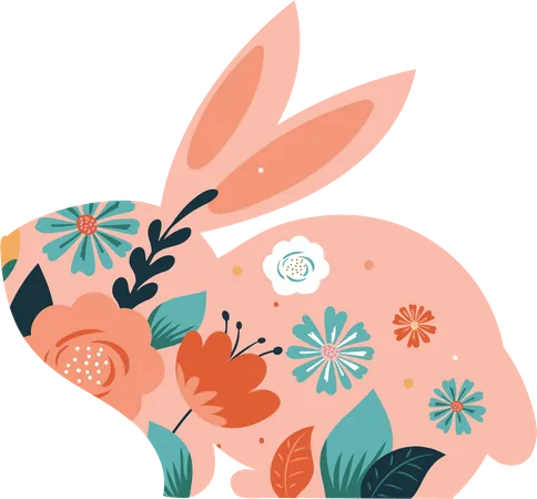 Lapin de Pâques  Illustration