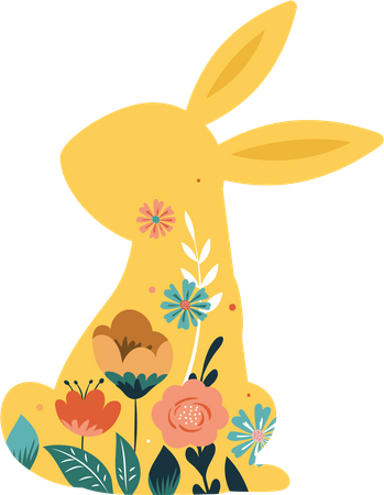 Lapin de Pâques  Illustration