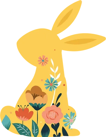 Lapin de Pâques  Illustration