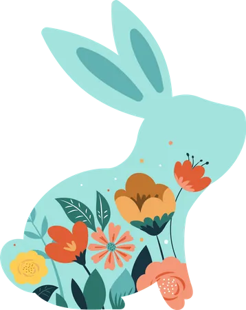 Lapin de Pâques  Illustration