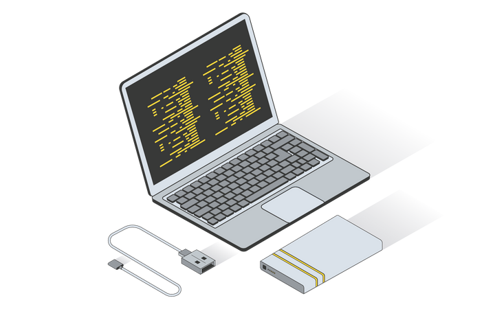 Laptop  Illustration