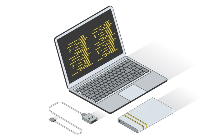 Laptop  Illustration