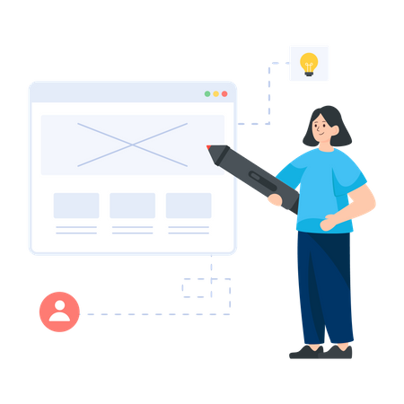 Laravel Development  Illustration