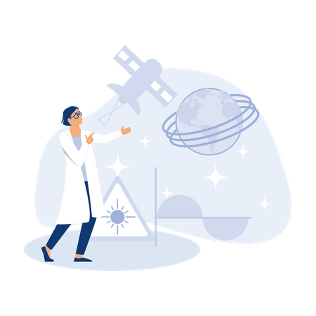 Laser and graphene technologies  イラスト