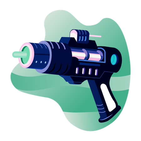 Laser Gun  Illustration