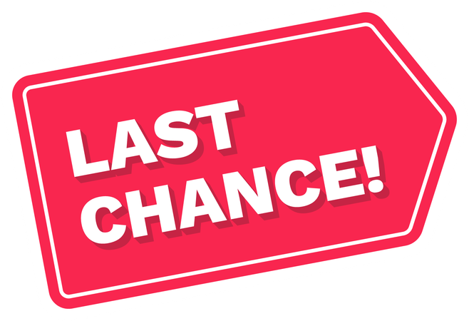 Last Chance!  Illustration