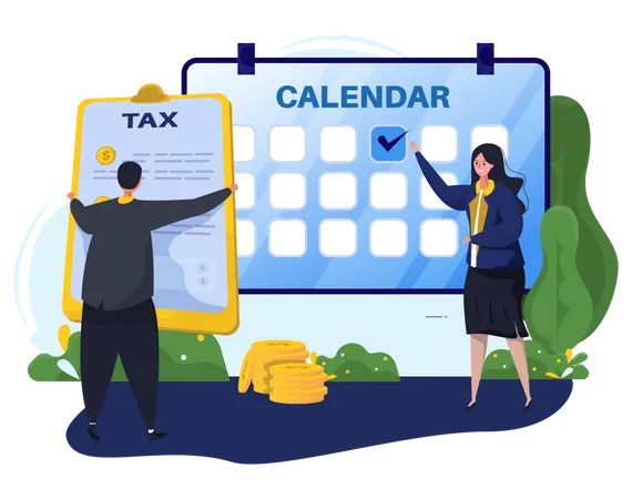 Last date to fill the tax Illustration