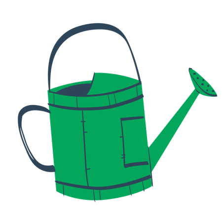 Lata de água  Ilustração
