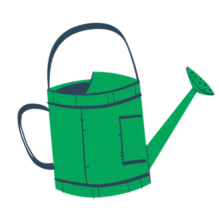Lata de água  Ilustração