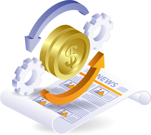 Latest information about financial rounds  Illustration