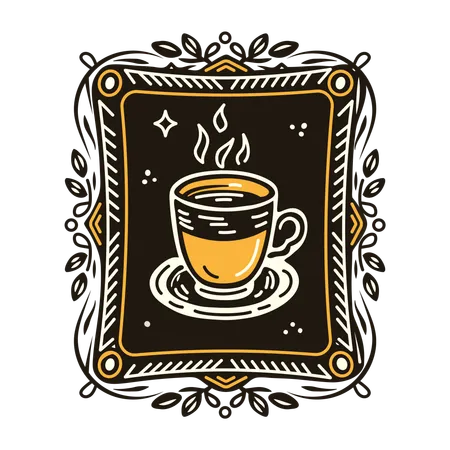 Latte-Tasse  Illustration