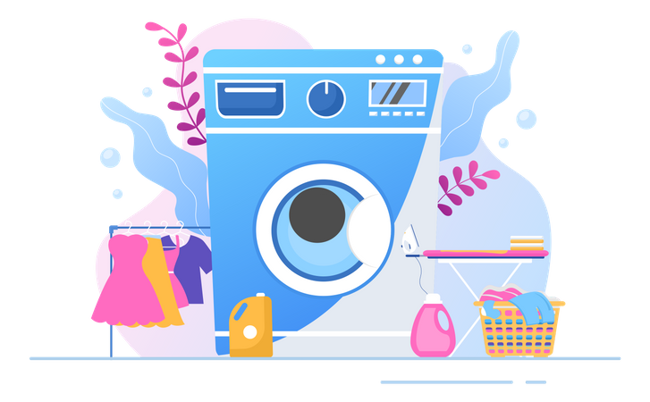 Laundry Illustration
