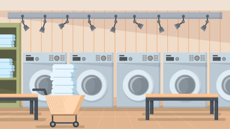 Laundry  Illustration