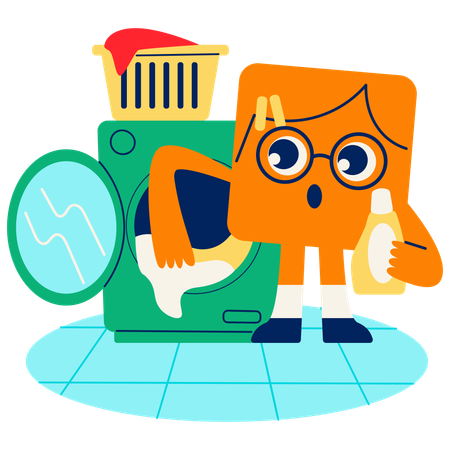 Laundry Day  Illustration