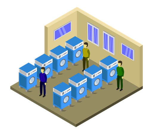 Laundry room  Illustration