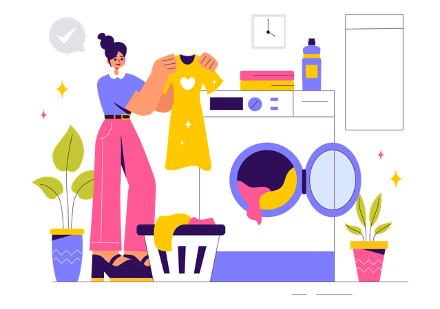 Laundry Room  Illustration