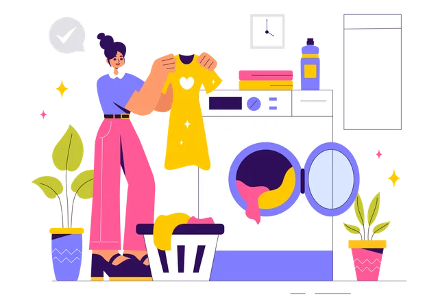 Laundry Room  Illustration