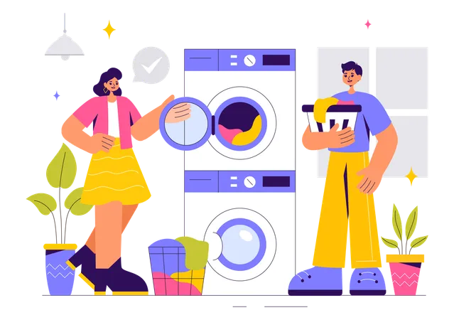 Laundry Room  Illustration