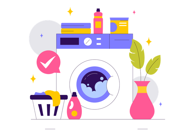 Laundry Room  Illustration