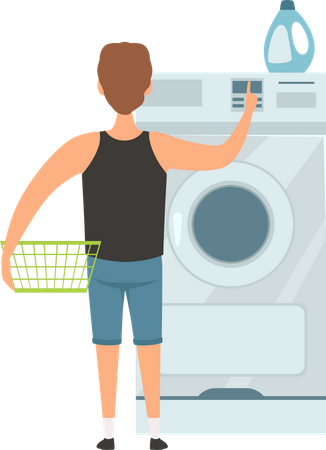 Laundry service  Illustration