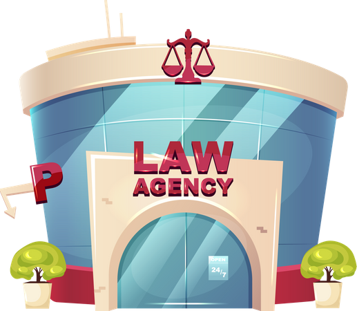 Law agency Illustration