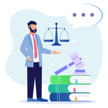 Law and order  Illustration