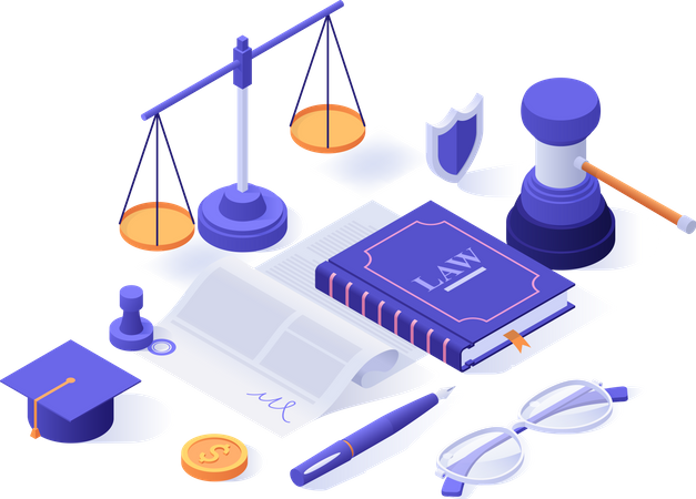 Law education  일러스트레이션