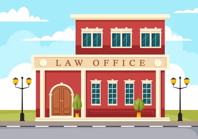 Law Firm office  Illustration