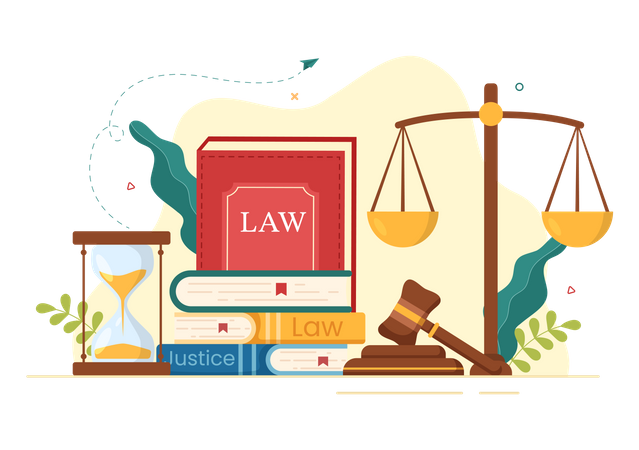 Law Firm Services  Illustration