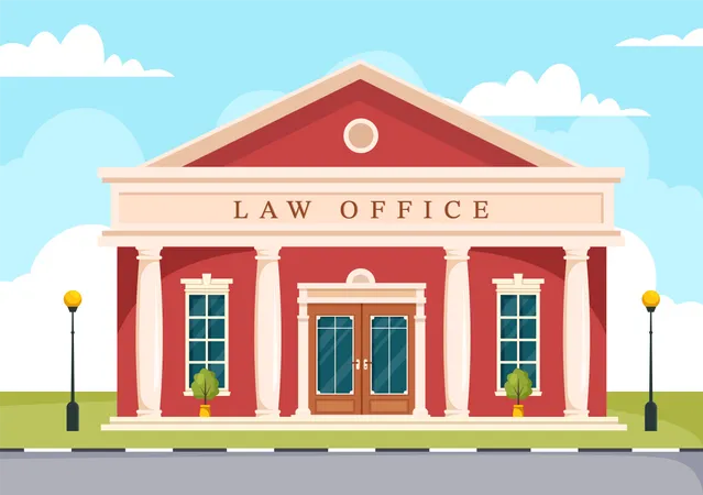 Law office  Illustration