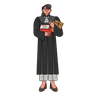 lawyer costume illustration free download