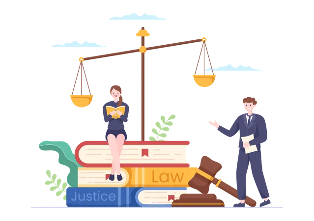 Lawyer  Illustration
