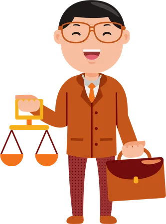 Lawyer  Illustration