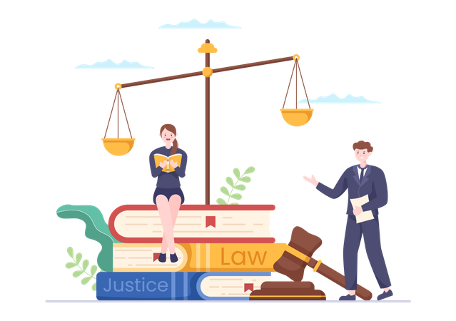 Lawyer  Illustration