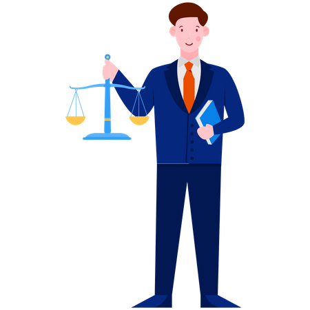 Lawyer  Illustration