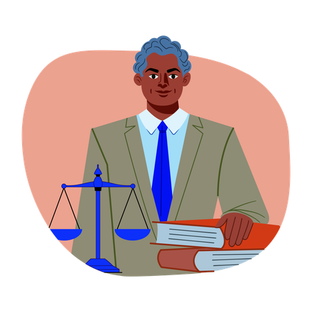 Lawyer  Illustration