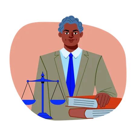 Lawyer  Illustration