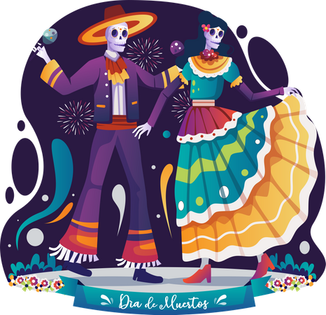 Le jour des morts  Illustration