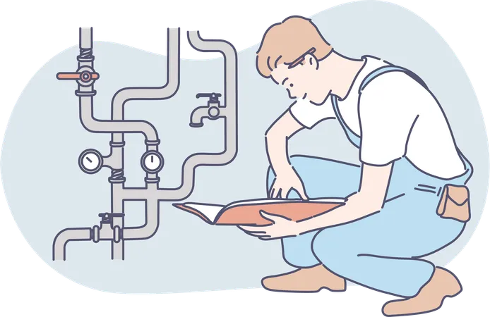 Le travailleur définit le flux du pipeline  Illustration