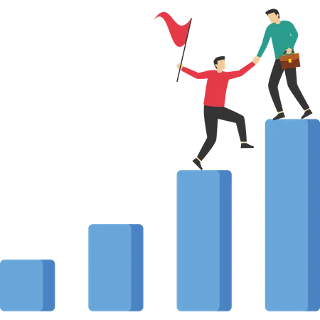 Leadership dans la construction d’une coopération commerciale  Illustration