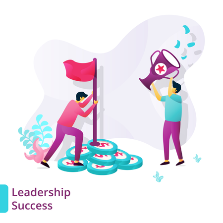 Leadership Success Illustration