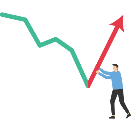 Leadership to lead business growth  Illustration