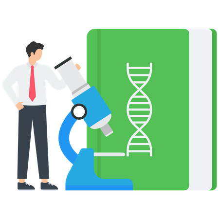 Learn biology  Illustration