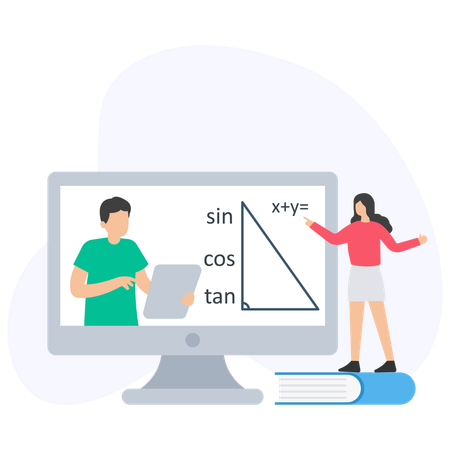 Learning Apps based on geometry  Illustration