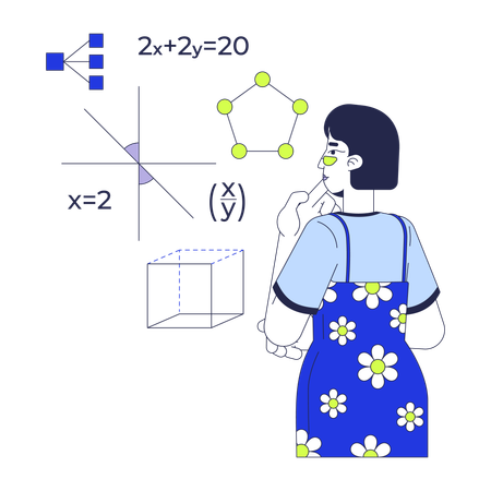 Learning mathematics for programming  Illustration