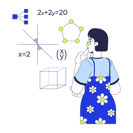Learning mathematics for programming  Illustration